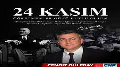 Öğretmenlerimizin Gününü Kutluyorum